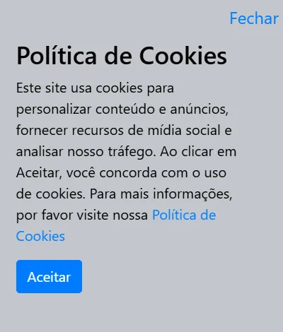 Políticas de Cookies